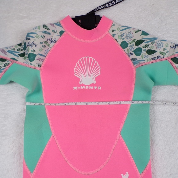 X-Manta Wetsuit Girls Size XL Pink Dive & Sail Swim Water Sports Surf - Picture 2 of 11